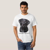 Labrador retriever-Kunst T-Shirt (Vorne ganz)