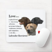Labrador Retriever Kunstgeschenke Mousepad (Mit Mouse)