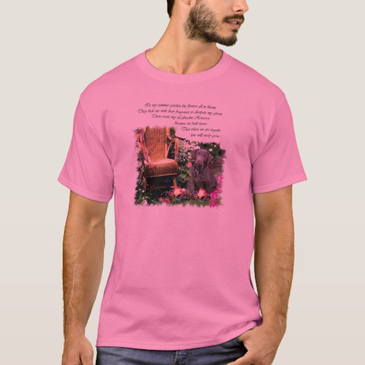 Labrador Retriever Kunstgeschenke T-Shirt (Vorderseite)
