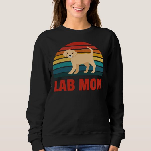 Labrador Retriever Labrador Mama Sweatshirt (Vorderseite)