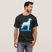 Labrador Retriever Labrador Paint Splashes T-Shirt (Vorne ganz)