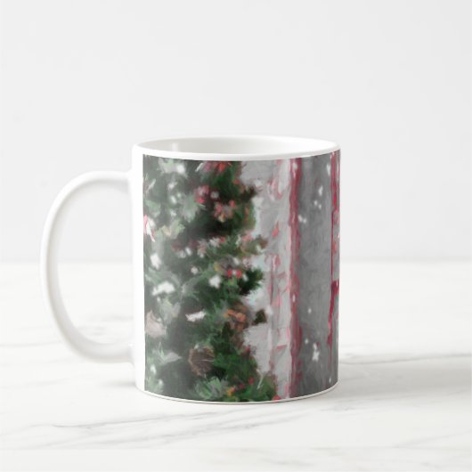 Labrador-Retriever-Labrador-WeihnachtsTasse Kaffeetasse (Links)