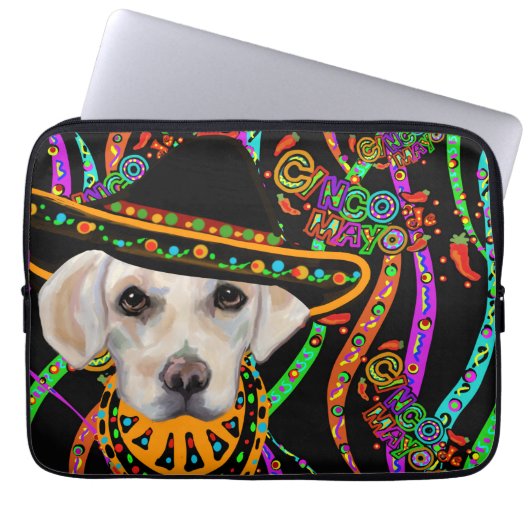 Labrador Retriever Laptopschutzhülle (Vorderseite)
