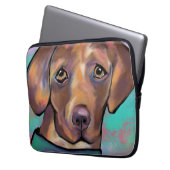 LABRADOR RETRIEVER LAPTOPSCHUTZHÜLLE (Vorderseite Links)