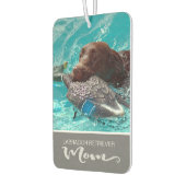 Labrador Retriever Legen Sie das Bild Ihres Hundes Autolufterfrischer (Links)