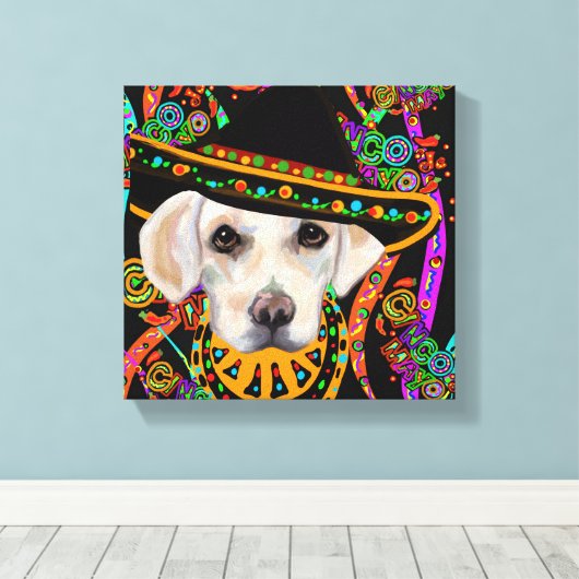 Labrador Retriever Leinwanddruck (Insitu (Holzboden))