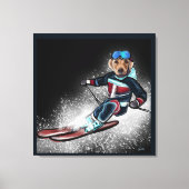 LABRADOR RETRIEVER  LEINWANDDRUCK (Vorderseite)