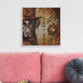 Labrador Retriever Leinwanddruck (Insitu (Wohnzimmer))