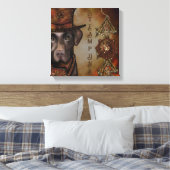 Labrador Retriever Leinwanddruck (Insitu (Schlafzimmer))
