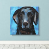 Labrador Retriever Leinwanddruck (Insitu (Holzboden))