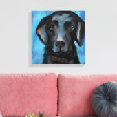 Labrador Retriever Leinwanddruck (Insitu (Wohnzimmer))