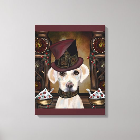 Labrador Retriever Leinwanddruck (Vorderseite)