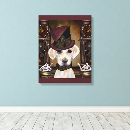 Labrador Retriever Leinwanddruck (Insitu (Holzboden))