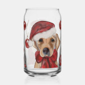 Labrador Retriever Leinwanddruck Dosenglas (Vorderseite)