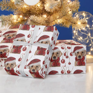 Labrador Retriever Leinwanddruck Geschenkpapier