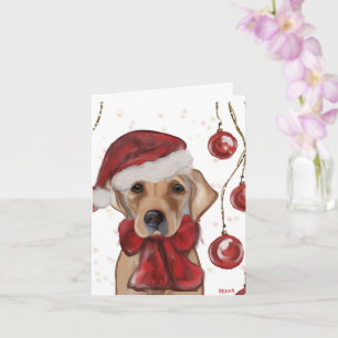 Labrador Retriever Leinwanddruck Karte