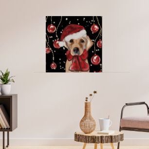Labrador Retriever Leinwanddruck Poster