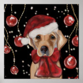 Labrador Retriever Leinwanddruck Poster (Vorne)