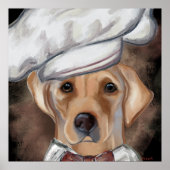 Labrador Retriever Leinwanddruck Poster (Vorne)