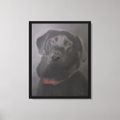 Labrador Retriever Liebe 24"x30" Leinwanddruck (Vorderseite)