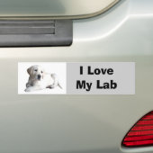 Labrador-Retriever-Liebe-Autoaufkleber Autoaufkleber (Auf Auto)