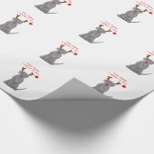 Labrador retriever liebe Sankt…. Geschenkpapier (Ecke)