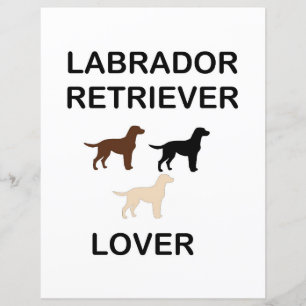 Labrador Retriever liebt alle Silhouetten