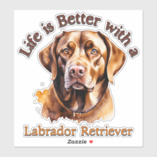 Labrador Retriever Lover Autoaufkleber decal Aufkleber