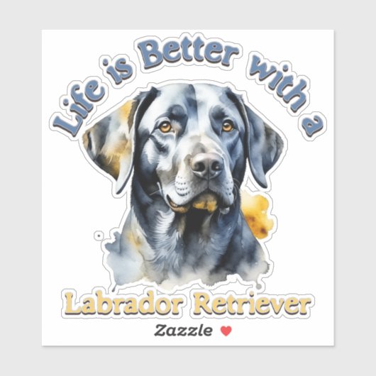 Labrador Retriever Lover Autoaufkleber decal Aufkleber (Blatt)