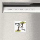 Labrador Retriever Lovers Dishwasher Magnet (In Situ (Geschirrspüler))