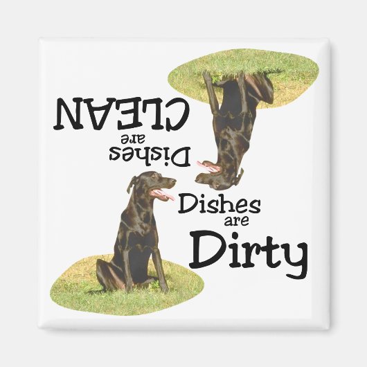 Labrador Retriever Lovers Dishwasher Magnet (Vorne)