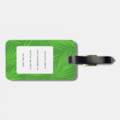 Labrador Retriever Luggage Tags Gepäckanhänger (Rückseite horizontal)