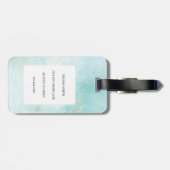 Labrador Retriever Luggage Tags Gepäckanhänger (Rückseite horizontal)