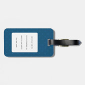 Labrador Retriever Luggage Tags Gepäckanhänger (Rückseite horizontal)