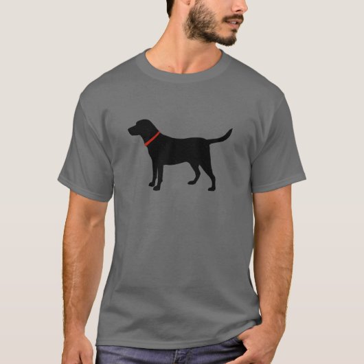 Labrador Retriever lustig T-Shirt (Vorderseite)