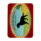 Labrador Retriever Magnet (Vertikal)