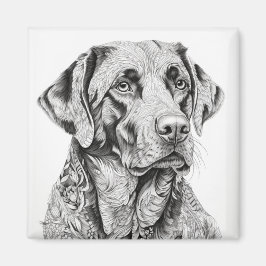 Labrador Retriever Magnet