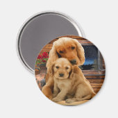Labrador Retriever Magnet (Vorderseite/Rückseite)