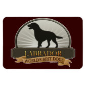 Labrador Retriever Magnet (Horizontal)