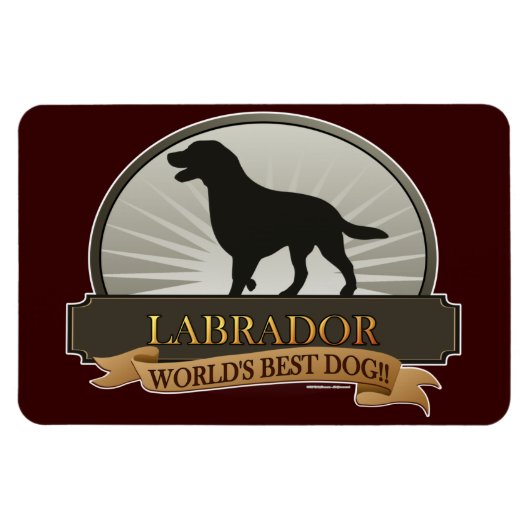 Labrador Retriever Magnet (Horizontal)