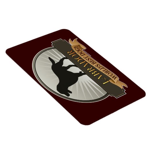 Labrador Retriever Magnet (Rechte Seite)