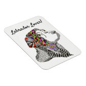 Labrador Retriever Magnet 3"x4" (Rechte Seite)