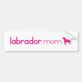 Labrador-Retriever-Mama Autoaufkleber