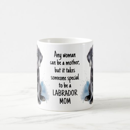 Labrador Retriever Mama Dog Niedlich Puppy Kaffeetasse (Mittel)