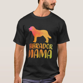 Labrador Retriever Mama Funny Labrador Mama Mot T-Shirt