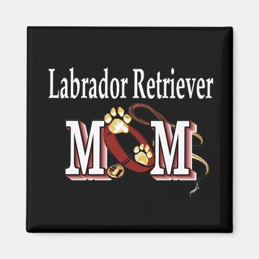 Labrador Retriever Mama Magnet (Vorne)