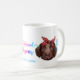 Labrador Retriever Mama Muttertag Niedliche Gesche Kaffeetasse