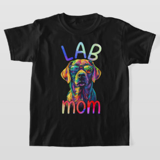 Labrador Retriever Mama Pop Art Womens Labrador Re T-Shirt