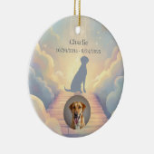 Labrador Retriever Memorial Ornament – Add Photo (Rechts)