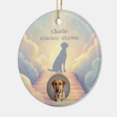 Labrador Retriever Memorial Ornament – Add Photo (Links)